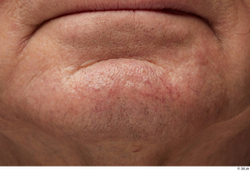 Face Mouth Skin Man White Chubby Wrinkles Studio photo references